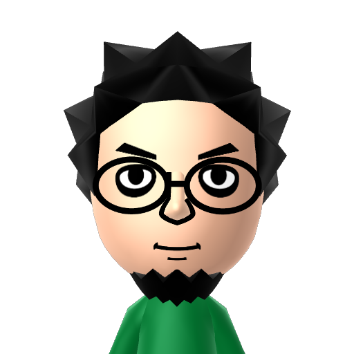まちゃ Mii character: NNID: nakajima-7