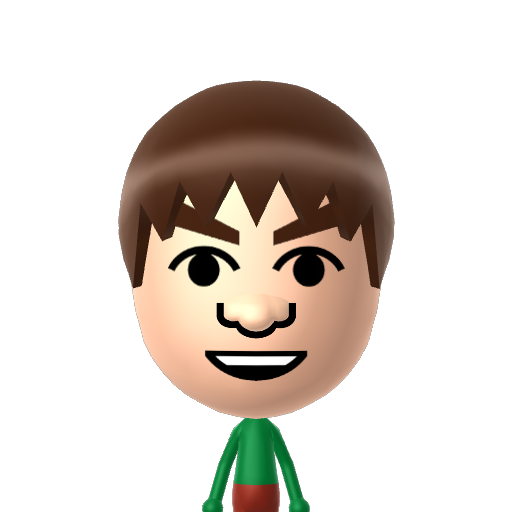 ? Mii character: A Mii uploaded to Check Mii Out Channel (WiiLInk)