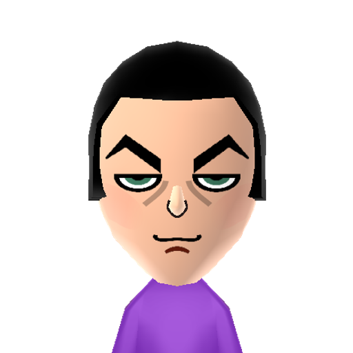 Josuke H. Mii character: The main protagonist of JoJo's Bizarre Adventure: part 4: Diamond is Not Crash/ Diamond is Unbreakable. He wields the "Crazy Diamond" stand which can heal people or restore objects, as well as punch things hard.