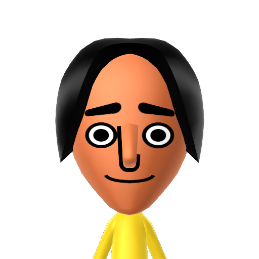 Zee Mii character: from Total Drama Miis QR Codes [@michellemagnuson5108]