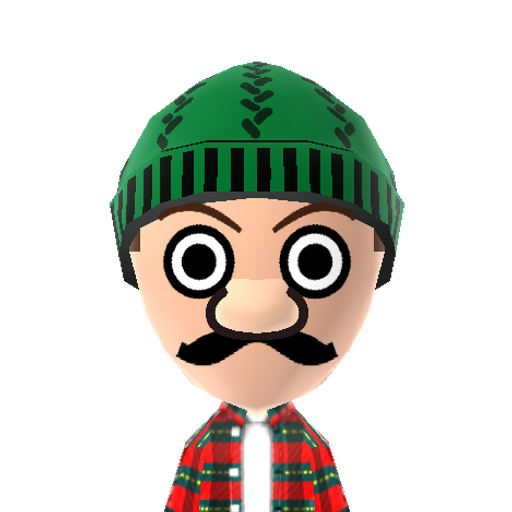WEEGEE Mii character: (Source: https://www.reddit.com/r/tomodachilife/comments/1g28iog/)