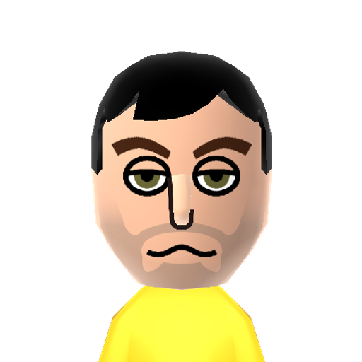Chara #33 Mii character: Captain of the Boston Bruins.