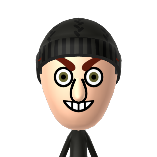 representi Mii character: Bringus Studios' Mii, recreated from "How to Hide a Wii (U) in a Computer".
