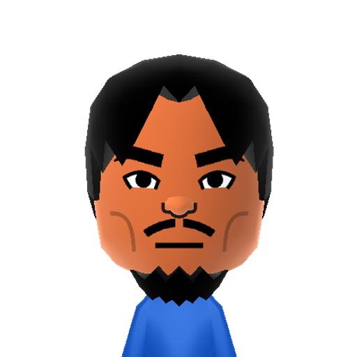 Pacquiao Mii character preview