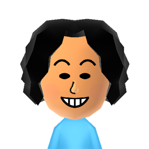 Mii718 Mii character: A Mii found in unused WaraWara files