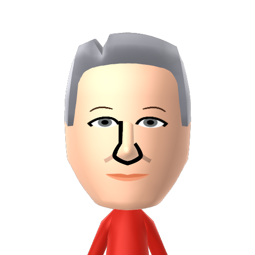 BillClnton Mii character: President of the United States