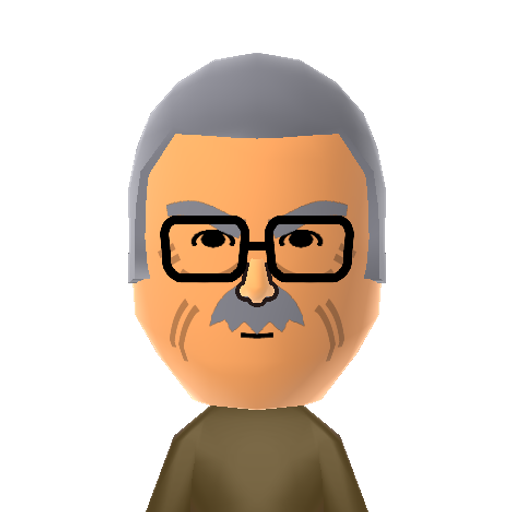 Com.Gordon Mii character: Commissioner James Gordon of the Gotham City Police Department, as seen on "Batman: The Animated Series".