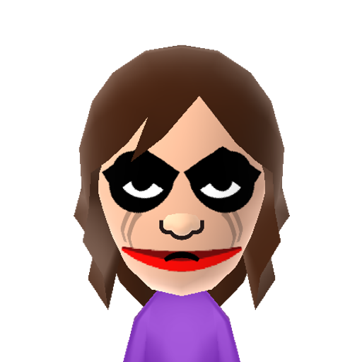 JOKER Mii character: These are extracted and derived from the Mii Central Miis from the 3DS Miitopia.