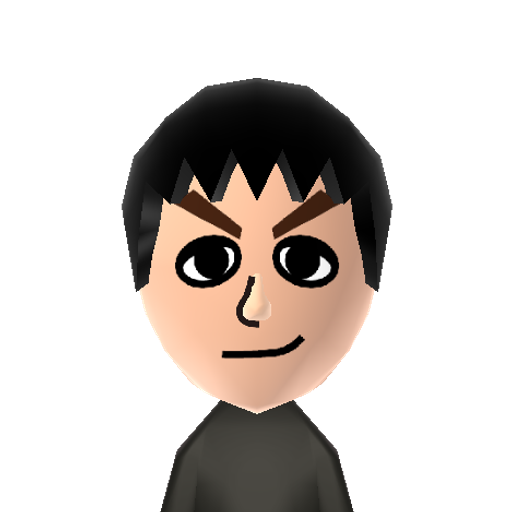 Hades Mii character: God of the underworld in "Percy Jackson" books and movies.