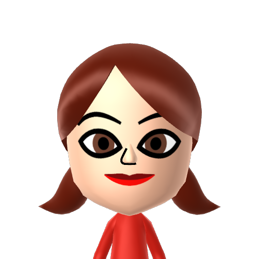 Zoey Mii character: from Total Drama Miis QR Codes [@michellemagnuson5108]