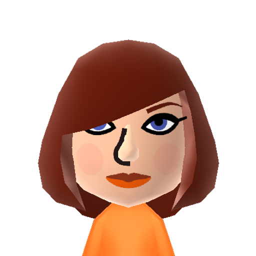 Nicola Mii character: From the British pop group "Girls Aloud".