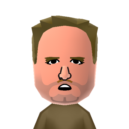 Tyrone Mii character preview