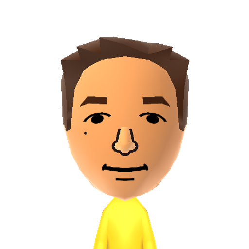 NANO Mii character: NNID: YasserNaNo