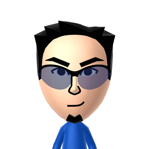 Kelvin Mii character: "Hello! I'm Kelvin, an Ambassador at Nintendo NY for 3 years now. I am currently playing the Legend of Zelda Twilight Princess HD on my Wii U and loving it all over again, and finishing up Mario & Luigi Paper Jam on my New Nintendo 3DS XL. I love getting Street Passes and currently have 43,188."