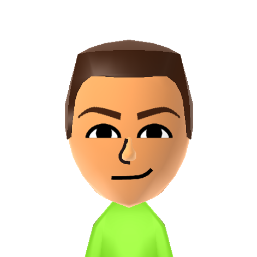 Jacob Mii character preview