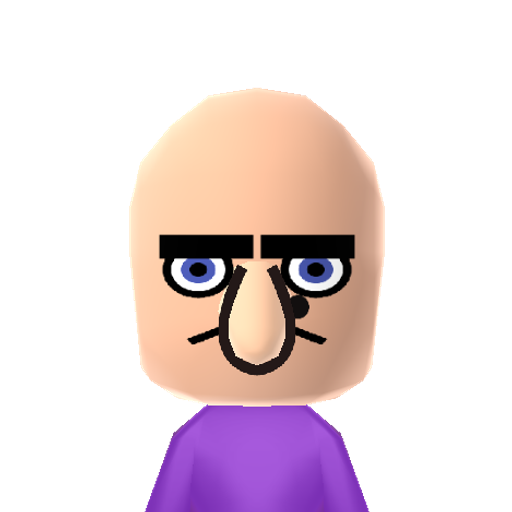 Witch Mii character preview