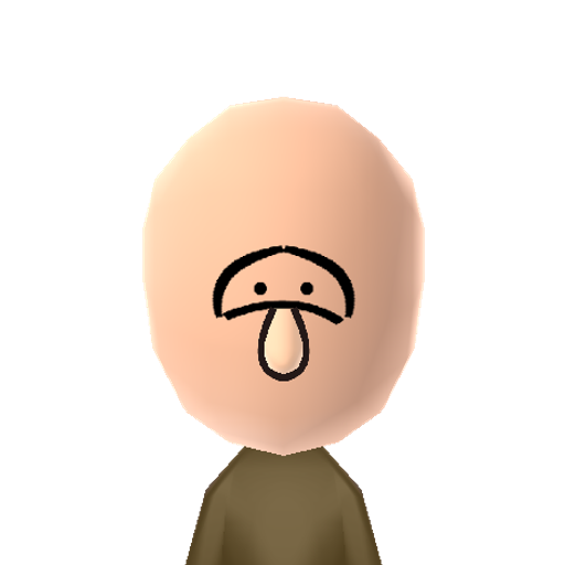 きのこ Mii character preview