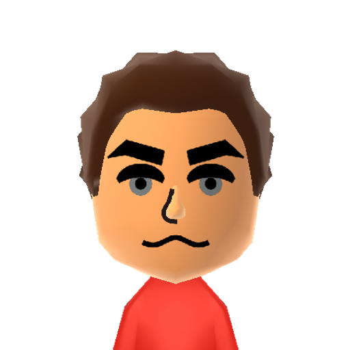 joenew15 Mii character: A Mii from Disney Channel All-Star Party.