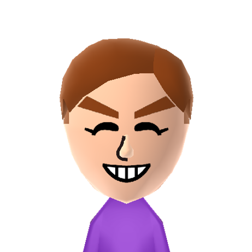 Happy Mask Mii character preview