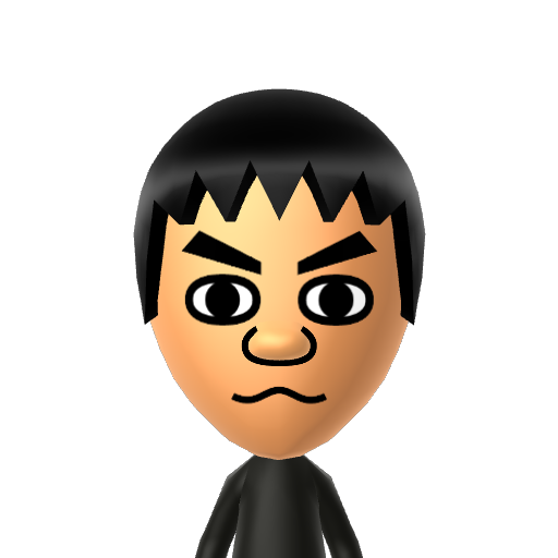 ? Mii character: A Mii uploaded to Check Mii Out Channel (WiiLInk)