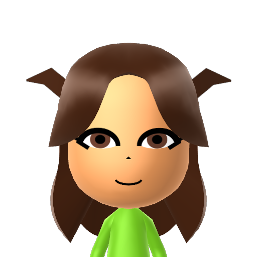 Leafeon Mii character preview