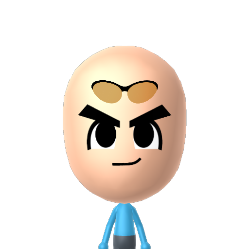 P. Fluff Mii character: a Mii used in Mii Fighter QR Codes Series / Custom Mii Fighter Versus