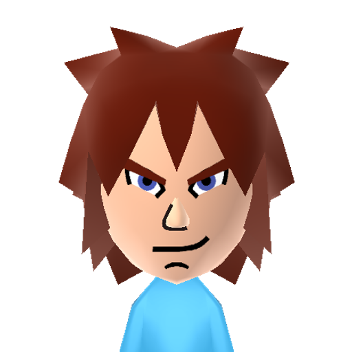 Crono Mii character: From "Crono Trigger".