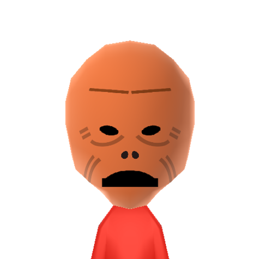 Red Mii character preview