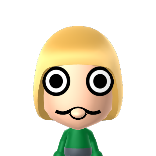 ? Mii character: A Mii uploaded to Check Mii Out Channel (WiiLInk)