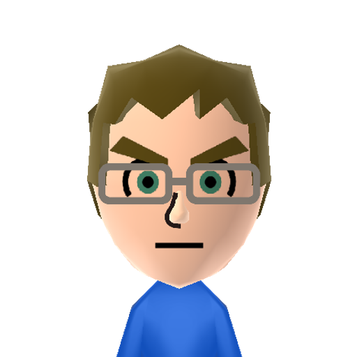 Gemini Mii character: A Mii of Gemini made by themselves