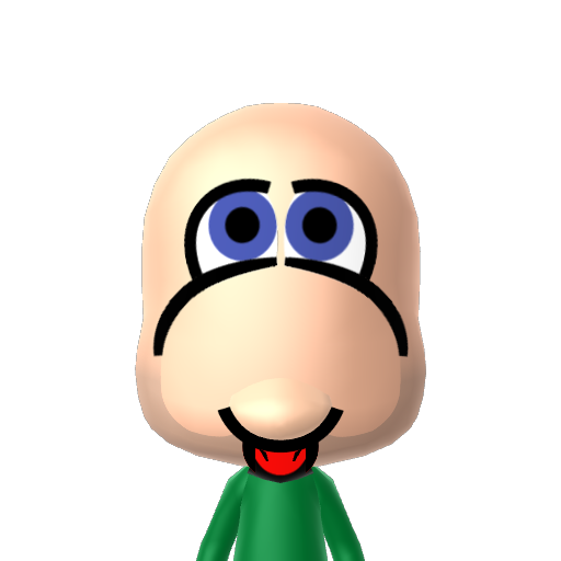 ? Mii character: A Mii uploaded to Check Mii Out Channel (WiiLInk)
