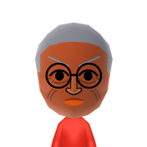 NINTENDO Mii character: A Mii found in unused WaraWara files