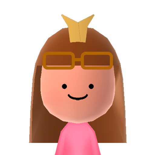 Bubblegum Mii character preview