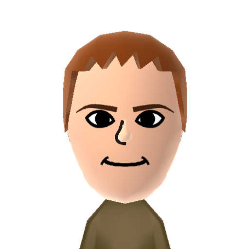 Alan Haff Mii character: Second generation antiques dealer from the show "Auction Hunters". He works with Clinton "Ton" Jones, bidding on storage units and selling the valuables inside.