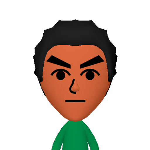 no name Mii character: This Mii is from the Switch SDK as a SampleDB Mii.