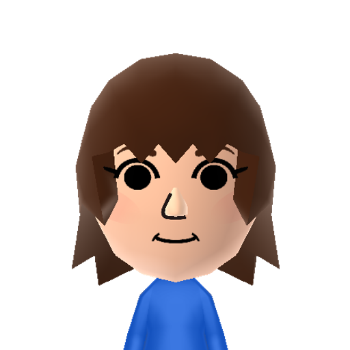 こと Mii character: A Mii used for Nintendo Network ID cotocotone by こと.