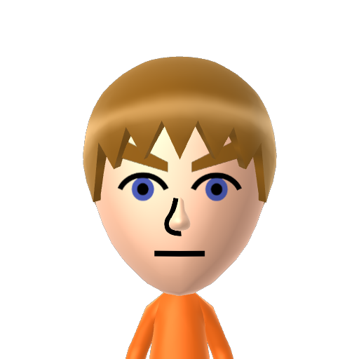マイケル Mii character: A Mii from Jinsei Game Wii