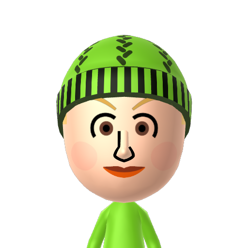 겄겅겆겉겊겋게겐겔겜 Mii character: This is a Mii for testing Mii nicknames.