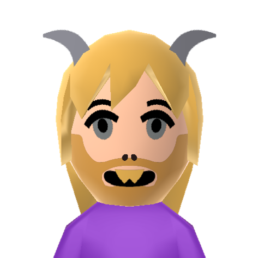 Asgore Mii character preview