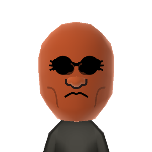 Morpheus Mii character: The Captain of the Nebuchadnezzar in the "Matrix" trilogy. Played by Laurence Fishburne.