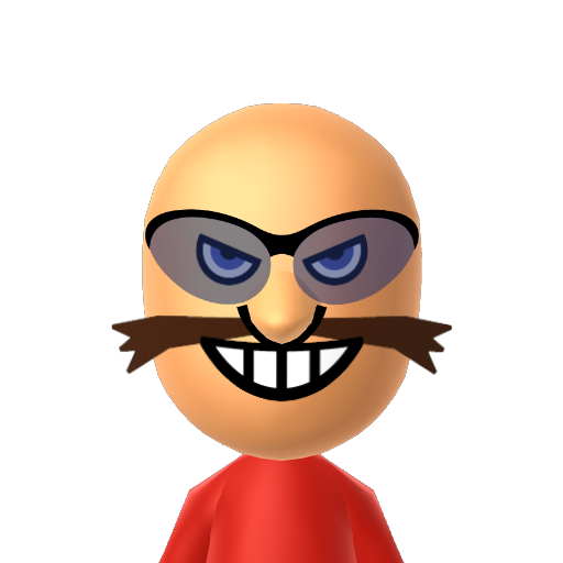Dr.Eggman Mii character: These are extracted and derived from the Mii Central Miis from the 3DS Miitopia.