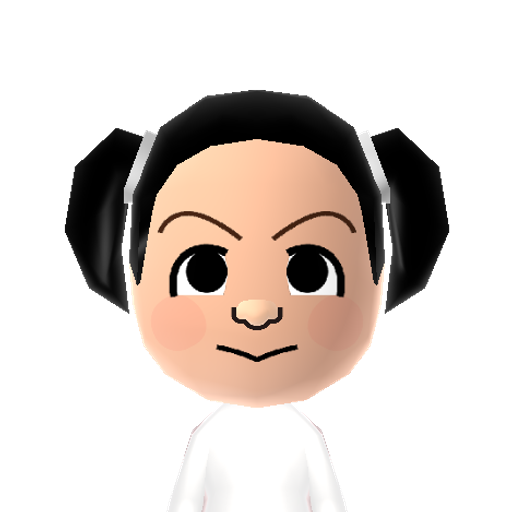 061 Mii character: this Mii can be seen at the start of AKB48+Me