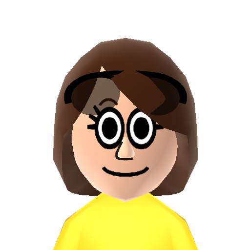 Thicc Qt Mii character: A relatively popular background character that appeared in "The Loud House", named by fans.