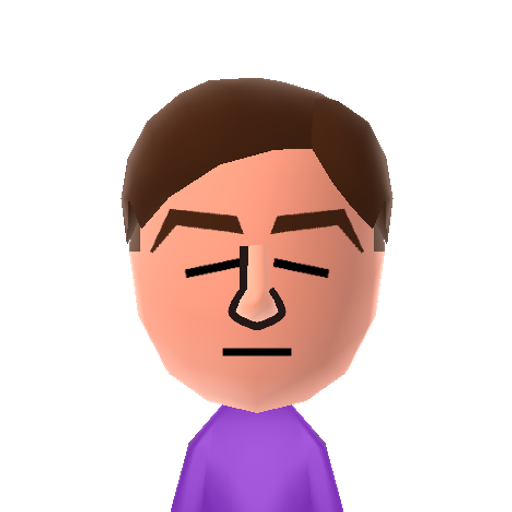 Zane Mii character preview