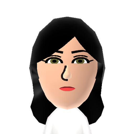 Sarah Mii character preview