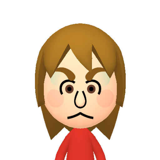 no name Mii character: This Mii is from the Switch SDK as a SampleDB Mii.