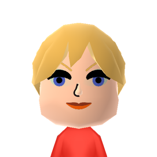 パトリシア Mii character: A Mii from Jinsei Game Wii EX