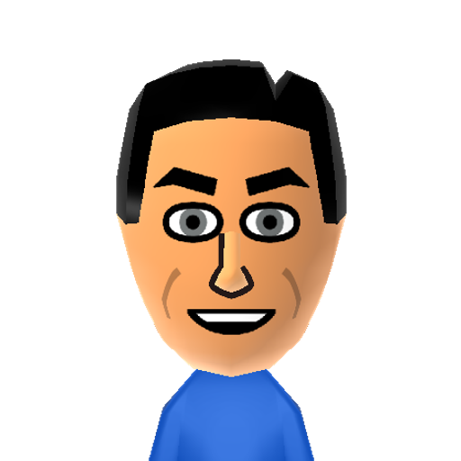 Raymond Mii character preview
