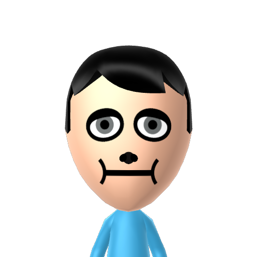 マリオ フゴ Mii character: A Mii created by Smashed Tomatoes for Big Dachi Collection