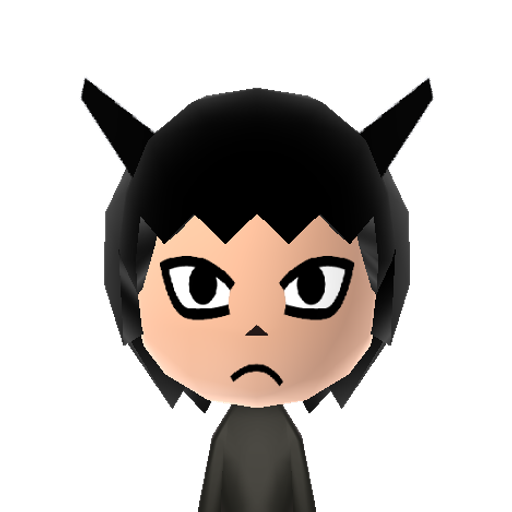 Gengar Mii character preview